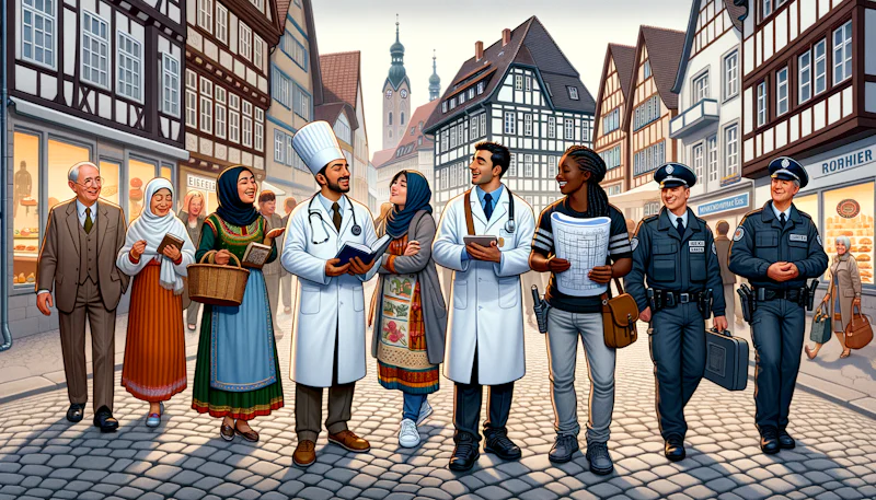 Almanca mesleki konuşma ifadelerinizi güçlendirmeniz için uzman rehberlerimiz tarafından hazırlanan pratik ve etkili öğrenme yöntemlerini keşfedin.