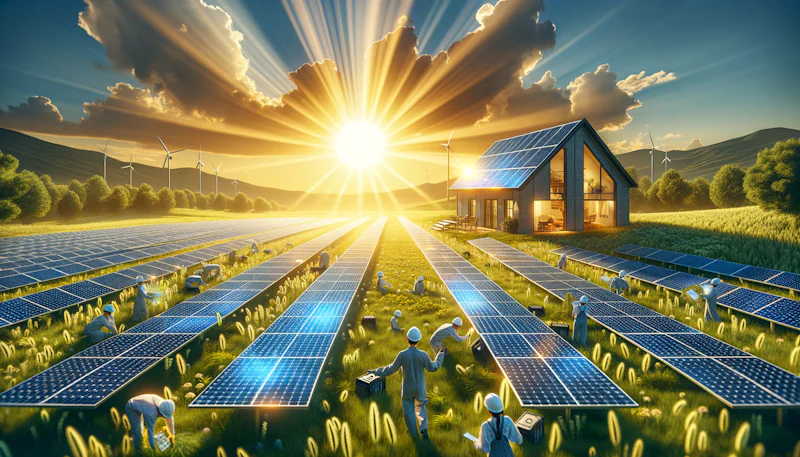 Güneş enerjisi ve panelleri konusunda Almanca ifadeler öğrenin! Güneş enerjisi sistemleri ve teknolojisi hakkında bilgi sahibi olun.