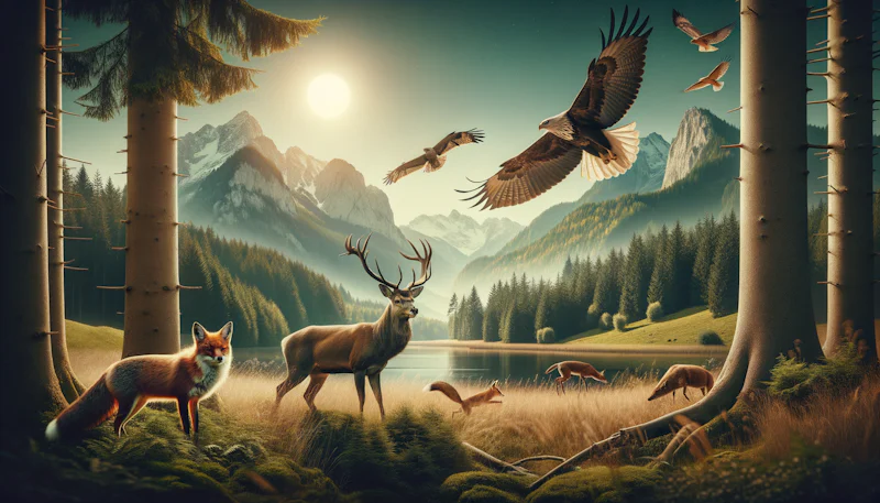 Almanca dilinde hayvanlar ve doğa ile ilgili ifadeleri keşfedin. Dil becerinizi geliştirin ve Almanca doğa sohbetlerine katılın.