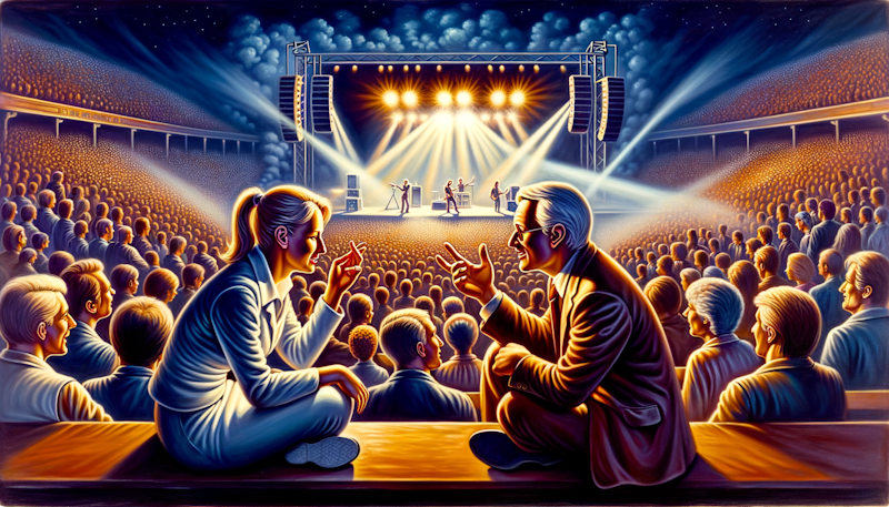 Almanca konuşmayı öğrenin ve etkinliklerde sorunsuz iletişim kurun. Konsertte Almanca konuşmanın püf noktalarını keşfedin. Etkili iletişimin sırları burada!