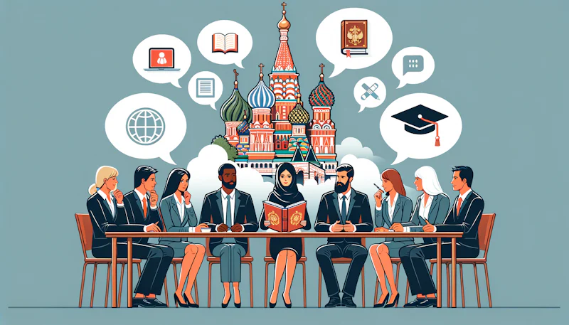 Eğitim yöneticileri için geliştirilmiş Rusça kelime rehberimiz ile iletişiminizi güçlendirin. Etkili dil becerileri edinin.