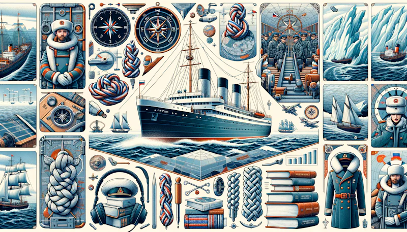 Denizcilik sektöründe kullanılan Rusça kelimeleri öğrenin. Emniyet, navigasyon ve işletme gibi konuları kapsayan geniş bir kelime havuzunu keşfedin.