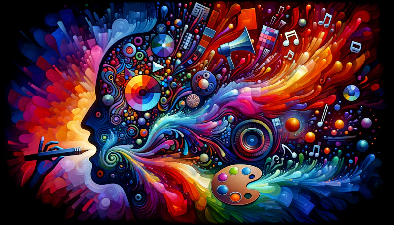 Almanca konuşmayı öğrenirken yaratıcılık hakkında konuşma becerinizi geliştirin. Etkileyici bir dilde düşünme ve ifade etme yeteneğinizi artırın.