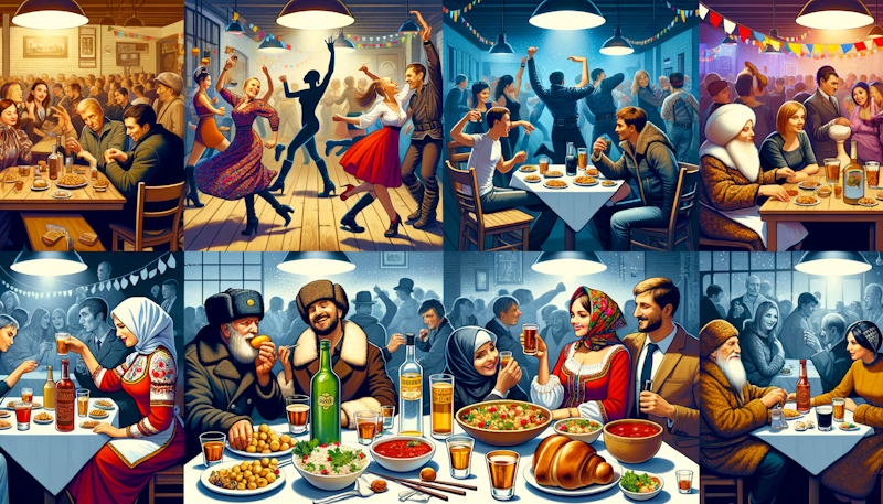 Rusça eğlence mekanı cümlelerinizi burada bulun. Gece hayatınızı canlandırın ve yabancı arkadaşlarınızla bağlantı kurun. Eğlenin ve öğrenin!