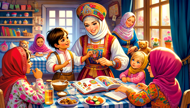 Rusça çocuk bakımı kelime ve ifadelerini öğrenin! Ebeveynler ve bakıcılar için ideal. Eğitici, pratik ve kullanışlı Rusça dili rehberi.