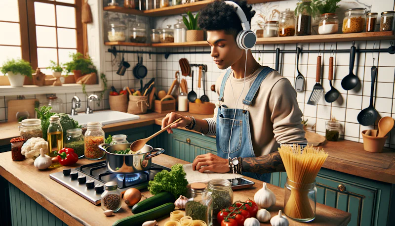İtalyanca öğrenirken yemek pişirme becerilerinizi de geliştirin! Mutfakta dil becerilerinizi artırın ve lezzetli İtalyan yemekleri yapın.