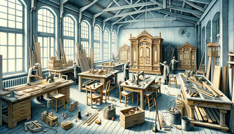 Mobilya imalatı sektöründe Rusça kelimelerin kullanımı hakkında bilgi edinin. Üretim süreçlerini, malzemeleri ve daha fazlasını öğrenin.