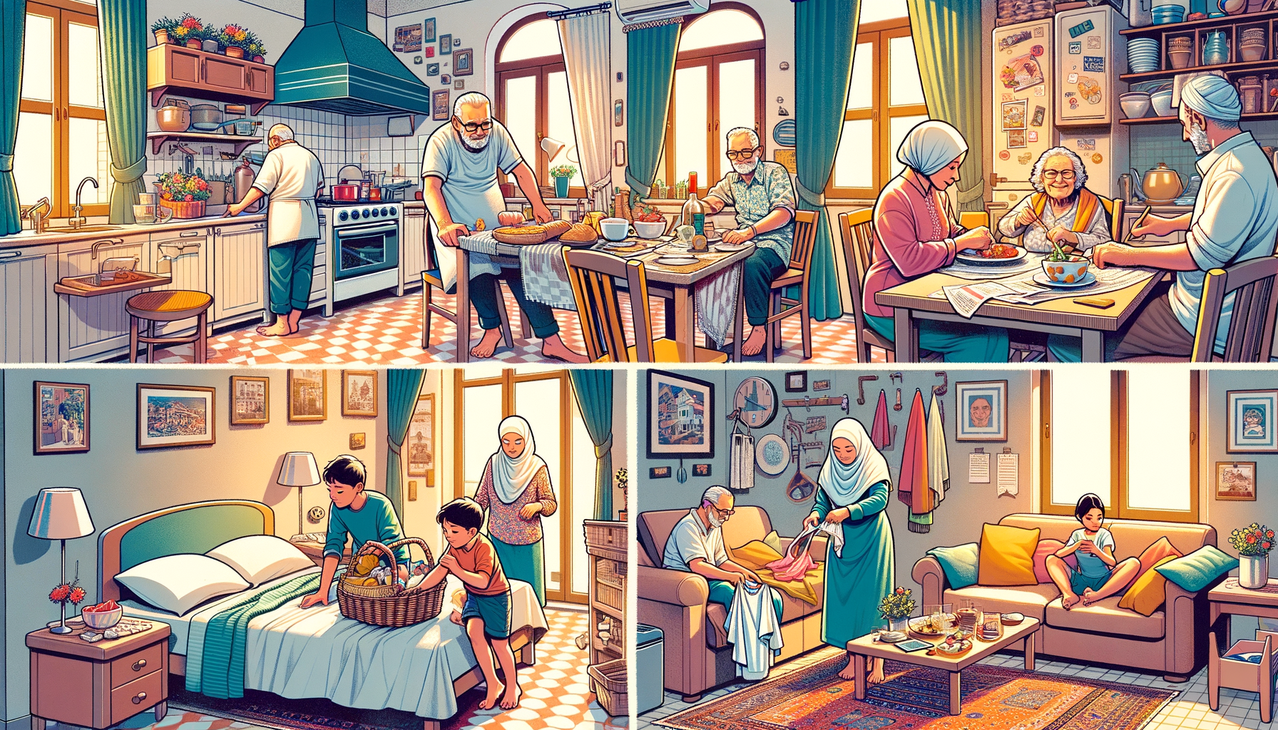 Günlük İtalyanca konuşmalarınızı güçlendirin! Ev ve aile hayatı hakkında kullanabileceğiniz İtalyanca cümleleri ve ifadeleri derledik.