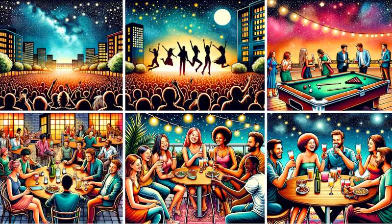 Arapça gece hayatında konuşulan terimler ve diyaloglar hakkında bilgi! Ana dil seviyesinde konuşmayı öğrenin ve eğlencenin tadını çıkarın.