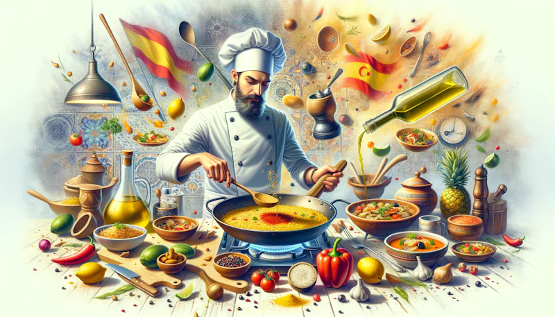 İspanyolca yemek tarifleri ve terimlerinin detaylarını bulabileceğiniz, yeni lezzetler keşfetmeniz için mükemmel bir rehber. Yemek pişirme artık çok kolay!