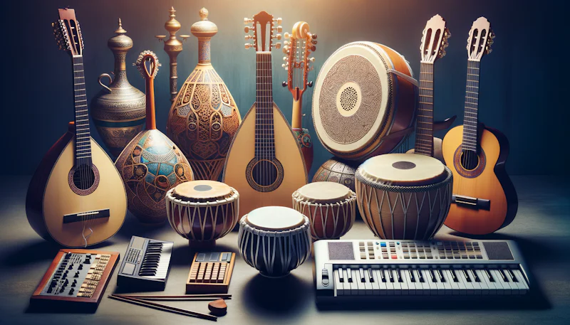 Arapça öğrenin ve Arap müziği hakkında bilgi edinin. Müzik terimleriyle Arapça dil becerinizi geliştirin. Müzik ve dilin büyüleyici dünyasına dalın.