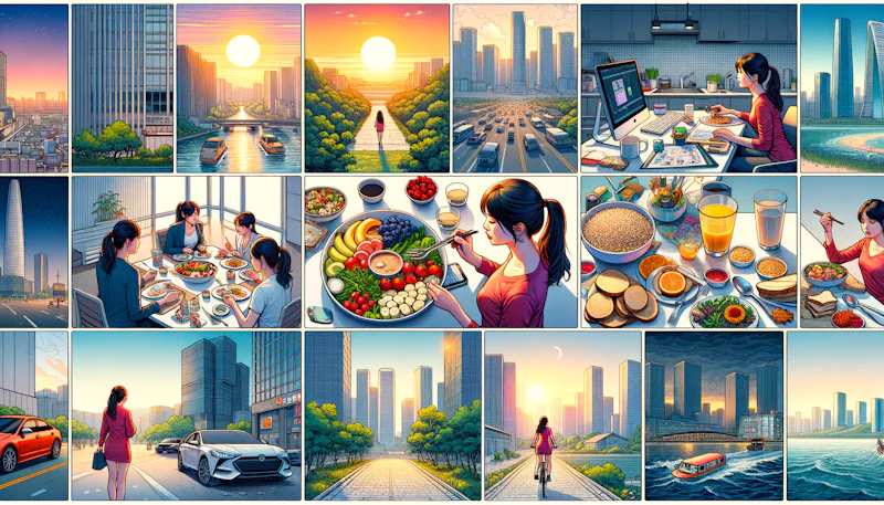 Günlük rutinler ve etkinliklerle Korece öğrenin! Dil becerilerinizi pratik yaparak geliştirin ve Kore kültürüne daldırın. Korece dil öğrenme yolculuğunuz başlasın!