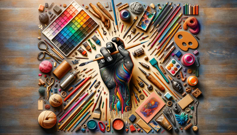 Korece sanat aletleri ve malzemeleri konusunda bilgi edinin. Fırça, tuval, boyalar ve daha fazlasının Korece karşılıklarını öğrenin. Sanatla Korece'yi birleştirin!