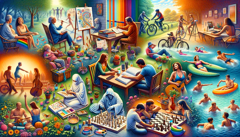 Korece'de hobiler ve serbest zaman faaliyetlerini öğrenin. Pratik cümleler ve kelime dağarcığınızı genişletin. Kore dilini rahatça konuşun!