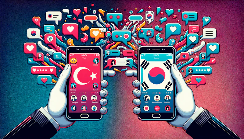 Korece arkadaşlık kurma rehberiniz! Sosyal ağ kelimeleri ile dil bariyerini aşın ve Koreli arkadaşlarınızla daha rahat iletişim kurun.