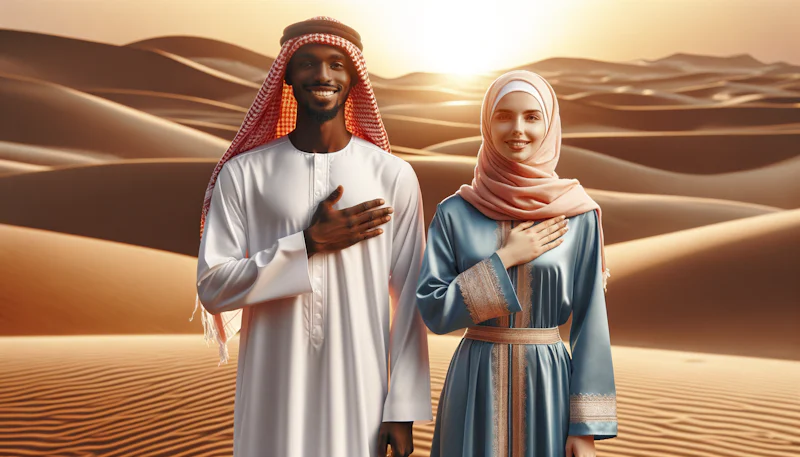 Arap kültüründe selamlaşma ritüelleri, doğru kelimeler ve ifadeler üzerine detaylı bilgiler. Arapça selamlaşmayı öğrenin ve kültürleri daha yakından tanıyın.