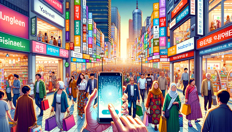 Kore'de alışveriş rehberiniz! Kendi başınıza alışveriş yapmayı kolaylaştıracak Korece bilgilerle donatılmış detaylı bir kılavuz.