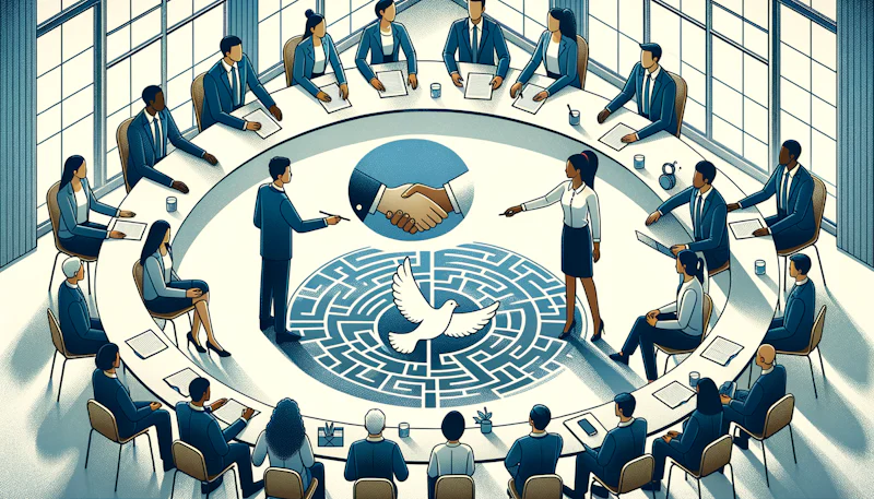 Korece çatışma yönetimi terimlerini öğrenin. Uyuşmazlık çözümü ve iş ilişkilerinde başarınızı artırın. Sürekli güncellenen içeriklerimizle bilginizi genişletin.