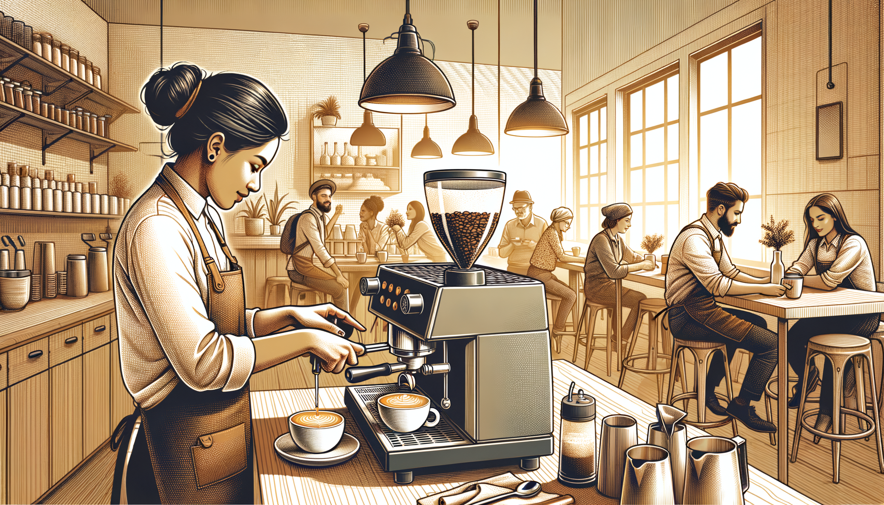 Kahve severler ve baristalar için Almanca kahve terimlerini ve uygulamalarını içeren detaylı bir kılavuz. Baristalık sanatını keşfedin!