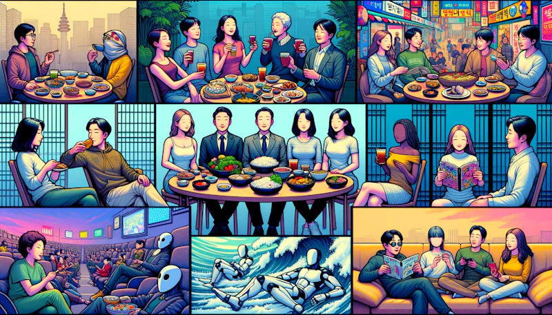 Korece'de eğlence ve boş zaman aktivitelerini keşfedin. Korece kelimeler, cümleler ve ifadeler ile eğlenceli vakit geçirin. Korece öğrenin, kültürünü anlayın.