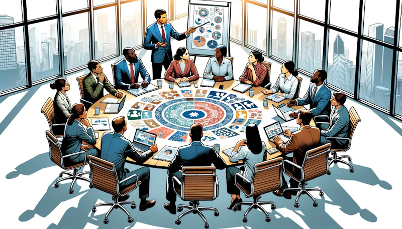 Korece iş yönetimi, liderlik ve takım çalışması terimlerini öğrenin. Organizasyon ve yönetim becerilerinizi Kore dilinde geliştirin.