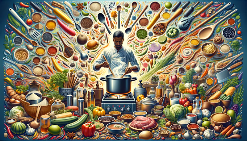 Arapça öğrenirken yemek pişirme becerilerinizi de geliştirin! Mutfakta Arapça pratik yaparken aynı zamanda lezzetli tarifler keşfedin.