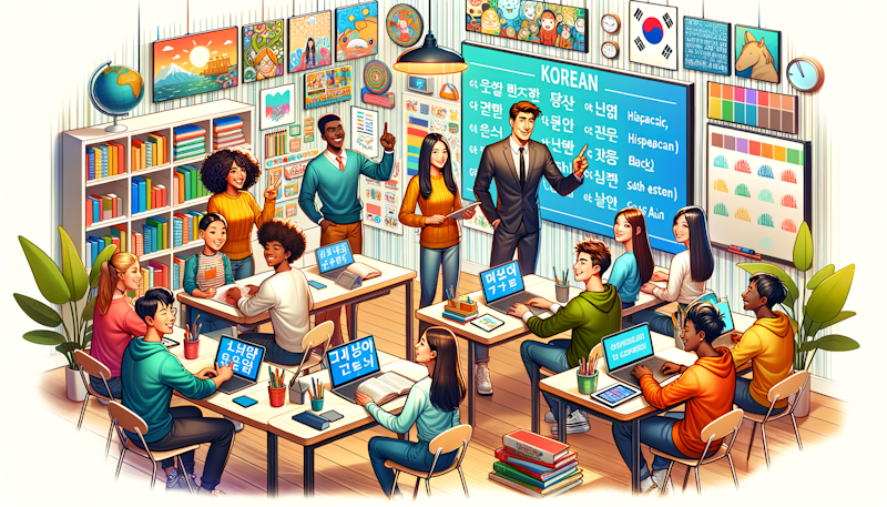 Learn Korean educational concepts, school terms, and vocabulary. Enjoy a fun and effective learning experience while improving your language skills.