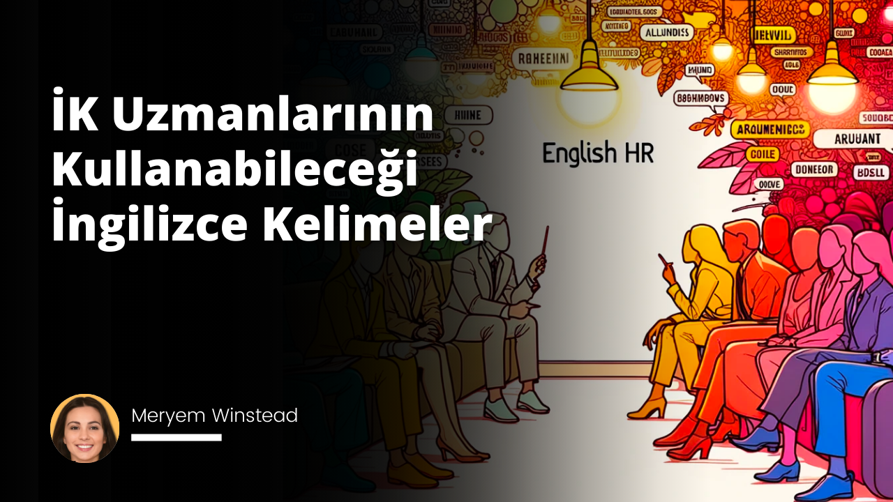 Bu görsel, İngilizce HR terimlerini ve kelimelerini öğretmek adına hazırlanmış bir dijital illüstrasyondur. Konsept, hem eğlenerek öğrenme düşüncesi ile hem de IK uzmanlarının profesyonel anlamdaki ihtiyaçlarını göz önünde bulundurularak oluşturulmuştur. Illüstrasyon, bu ihtiyaca tamamen yanıt verecek, anlaması kolay ve akılda kalıcı olacak şekilde düşünülmüştür. Sanatçı olarak Catherine Meurisse’un minimal ve orijinal çizgi tekniği bu iş için idealdir. Geniş, detaylı ancak aşırı karmaşık olmayan bir sahne, beyaz bir temel üzerine çizilmiş dikkat çekici renklerle doludur. Ortamın renk sıcaklığı genellikle taze, canlı ve aydınlık tonlarda durulurken, bazı önemli kelimeler ve argümanlar daha sıcak ve iddialı tonlarda belirtilmiştir. Catherine’nin tarzını yansıtan basit ve belirgin yüz ifadeleri kullanılır. Aydınlatma, sahnede yeterli çizgi ve renk detayını gösterebilecek ve görselin genel akışını rahatsız etmeyecek şekilde ayarlanmıştır. Bu harmóni, hem görsel bir şölen sağlarken hem de öğrenme işini eğlenceli ve keyifli bir hale getirmektedir.