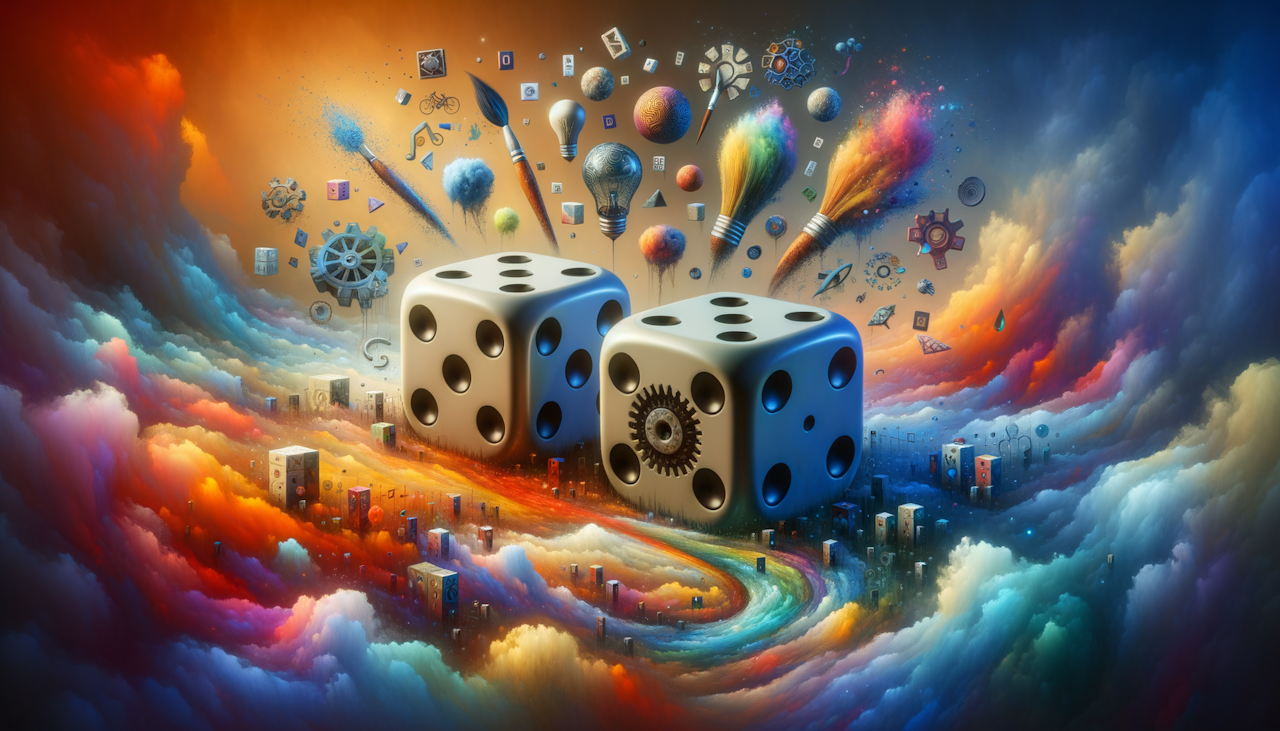 'Boost your brainstorming with Creativity Dice! Unlock innovative thinking and inspire new ideas with this unique tool. Spark genius today!'