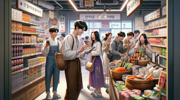 Korece'de süpermarket alışverişi yaparken kullanabileceğiniz pratik ifadeleri öğrenin. Günlük yaşamda Korece konuşma becerinizi artırın.