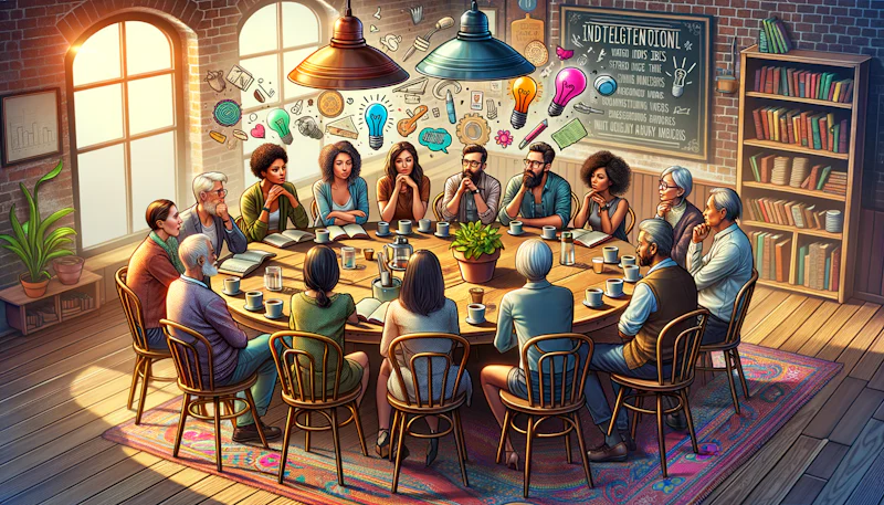 'Unlock team potential with the World Café Method. Foster collaboration and gain deep insights for actionable solutions. Engage, innovate, solve.'