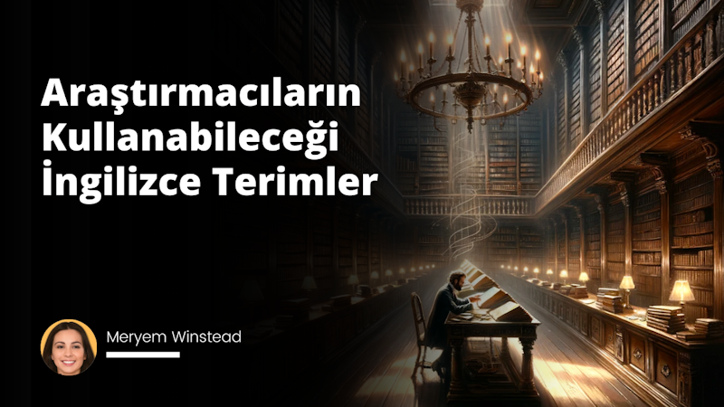 Bu görsel, bilimsel çalışmalarınızı geliştirin ve global anlayışınızı artırın konseptini yağlıboya bir tabloda yansıtıyor. Sanatçı olarak Giovanni Antonio Canal'ı seçtiğimizi düşünebiliriz. Bu sahne geniş bir kütüphane odasını içeriyor; raflar boyunca dizilmiş kitaplarsa, bize bilginin ve çalışmanın sonsuzluğunu hissettirir. Aydınlatma, odanın merkezinden yukarıdan, büyük bir avize tarafından sağlanır ve araştırmacının çalıştığı antika masaya göz alıcı bir şekilde düşer. Farklı tonlarda ahşap rengi predominanttır: raflar koyu, masa ve sandalye ise daha açık ahşaptan yapılmıştır. Bu, genel renk sıcaklığını sıcak ve hafif koyu bir ton yapar. Araştırmacının yüzünde dikkatli ve yoğun bir ifade vardır; gözlerinde merak ve bulma arzusu belirgin. Rehberlik eden kelimelere dikkati çekmek için, kitapların arasından, onlara ışıklı bir yol gösteriyormuşçasına çıkan İngilizce terimler belirginleştirilmiştir. Genel atmosfer, hafif bir bulanıklık ve gölgeli alanlarla geliştirilmiştir.