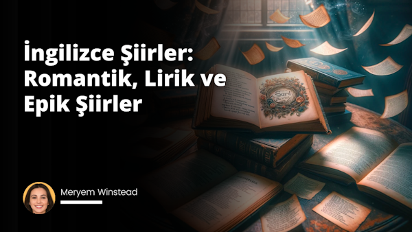 Bu görsel, İngilizce şiirlerin büyülü dünyasını sergileyen bir fotoğraf karesidir. Gözetimimizde olan sanat dalı fotoğrafçılık, böylesi derin ve anlam yüklü bir konsepti en doğru bir şekilde sunacak olan sanat stili olarak belirlendi. 35mm lens ile çekilmiş olan bu fotoğrafta, antika bir masanın üzerinde duran, açılmış bir şiir kitabının eski, sararmış sayfaları görülür. Sayfaların birinde romantik bir aşk şiiri, diğerinde ise oldukça dokunaklı bir lirik bulunmaktadır. Arkada ise epik bir destanın basılı olduğu ağır bir kitabın kapakları hafifçe aralanmıştır. Masa üzerindeki bu kitaplardan dökülen kelimelerin büyüsü, tüm odanın atmosferini etkiler. Fotoğrafın içinde herhangi bir insan olmamasına rağmen, ortamdaki şiir büyüsü sanki adeta bir yüz ifadesi gibidir ve duygusal yoğunluğu arttırır. Aydınlatma, özellikle masa üzerindeki kitapları ve bu kitapların etrafında dolanan kelimeleri vurgular niteliktedir. Renk sıcaklığı soğuk tonlarda seçilmiştir ve bu, fotoğrafın genel atmosferine melankolik bir hava katmaktadır. Bu görsel, adeta şiirlerin statik bir dünyada bile ne kadar dinamik ve etkileyici olabileceğini bizlere göstermektedir.