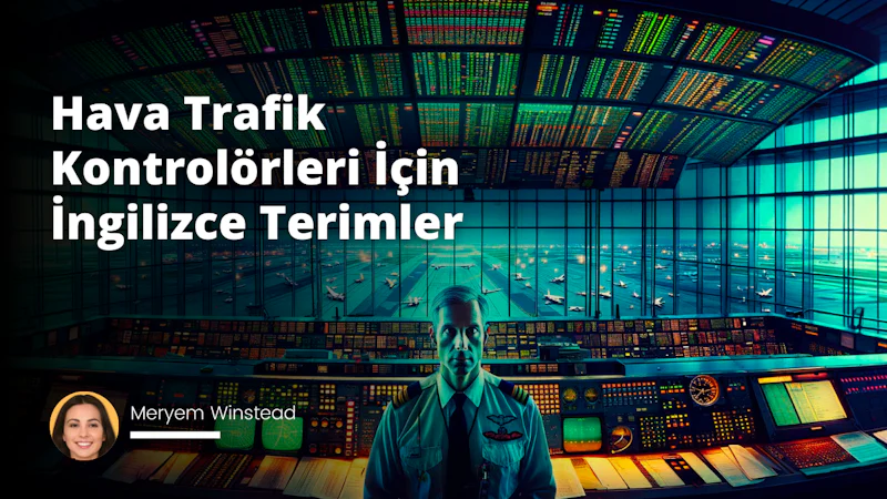 'Gözlerimizi, bir resimde binlerce kelimenin yaşandığı kütüphanenin büyüleyici derinliklerine çeviriyoruz; hava trafik kontrolörlerinin karmaşık ve sürekli hareket halindeki dünyası ile anlaşılması gereken İngilizce terimler ve kavramlara dikkat çeken, etkileyici bir fotoğraf kompozisyonu... Sanatçımız Andrew Moore'un ustaca yakaladığı bu 35mm'lik hikaye, izleyicinin hemen dikkatini çeken geniş merkezi bir figür, bir hava trafik kontrolörünü odak noktasına almış. Görüntünın geneline hakim olan mavi ve yeşil tonlarının soğuk etkisi, kontrol kulesinin camında yansıyan uçakların, yer ekipmanlarının ve havaalanı terminallerinin hareketliliğini dengeliyor. Kontrolörün yüz ifadesi ise özenle seçilmiş; dikkatle ve kesinlikle ekrana baktığı açıkça görülüyor. Fotoğrafta, her bir ışığı, düğmeyi ve radar ekranını vurgulayan detaylı aydınlatma; stresli, hızlı ve yoğun bir atmosferi etkili bir şekilde yansıtıyor. Andrew Moore, bu fotoğrafında notlar, grafikler ve tablolarla dolu bir bilgi havuzu sunarak hava trafik kontrol dili içinde master yapmanız için sizi çağırıyor!'