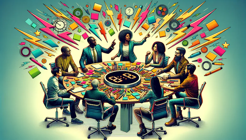 'Unlock rapid solutions with Lightning Decision Jam. Streamline teamwork & fast-track action with LDJ's swift strategy implementation tools!'