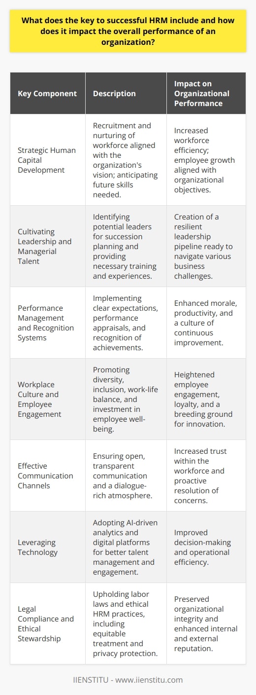 HR Staff Ratios: Key to Effective HRM  IIENSTITU