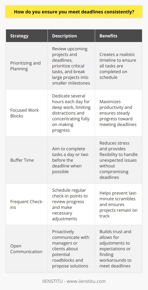 Interview Question What's a Common Time Management Myth You Disagree With?