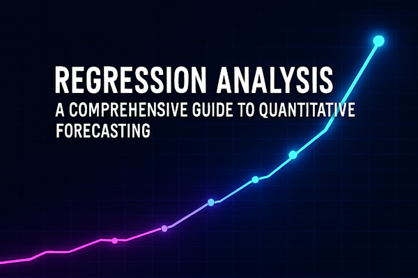 Master regression analysis for accurate forecasting with our expert guide. Dive into quantitative methods for predictive insights.
