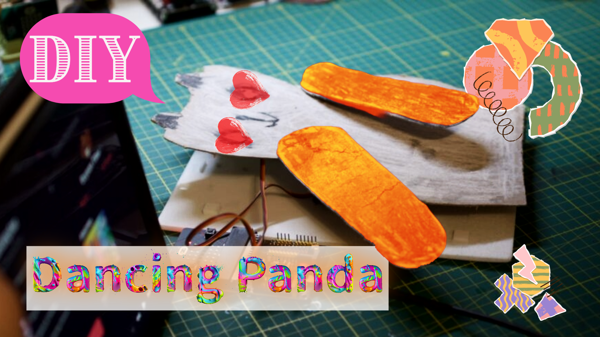 Dancing Panda Robot: Sound-Activated Micro:bit V2 Project
