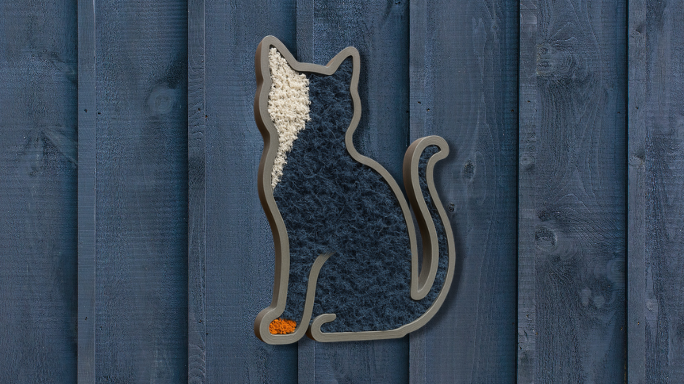 3D Animal Frame Wall Decor
