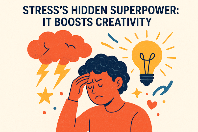 Image: Stress fuels creativity simple compose kcjtecrttqctb