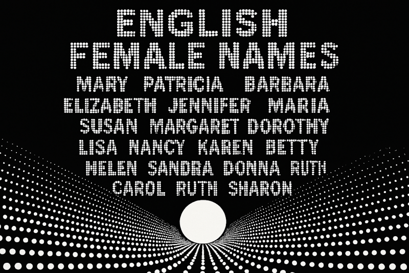 English female names