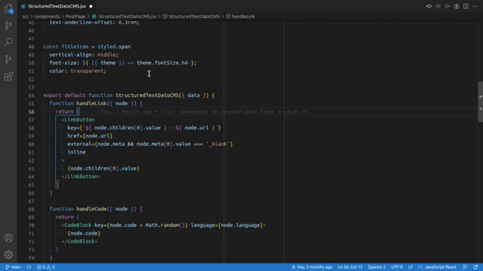 Animação do atalho VS Code para duplicar linha