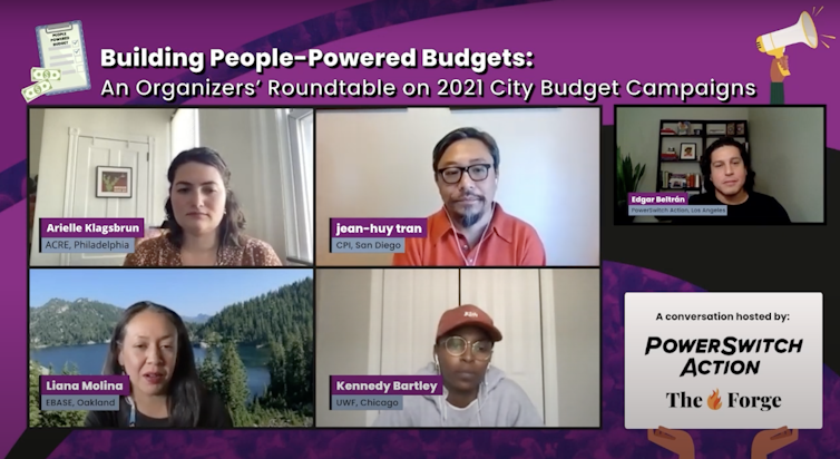 An Organizer's Roundtable on 2021 City Budget Campaigns