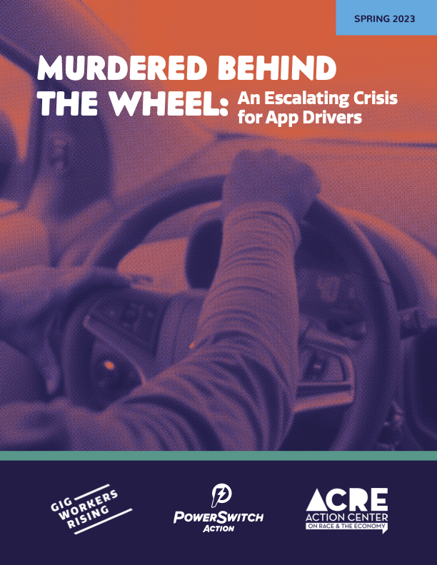 Murdered Behind the Wheel report cover