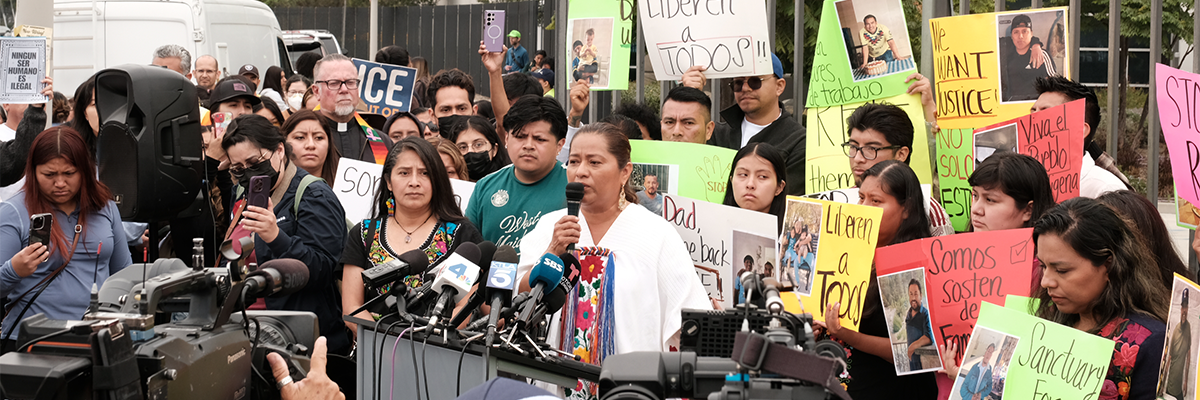 WWRC press conference in Los Angeles