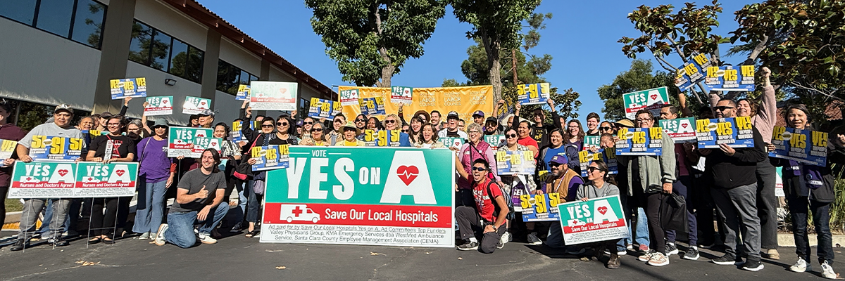 WPUSA members rally in support of Measure A