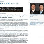 Cellfina™ Can Reduce Cellulite Without Surgery, Reveal San Jose Plastic Surgeons