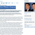 San Jose Plastic Surgeons Distinguish Rhinoplasty As Unlike Other Forms Of Cosmetic Enhancement