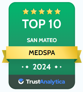 Top 10 San Mateo Medspa 2024 badge